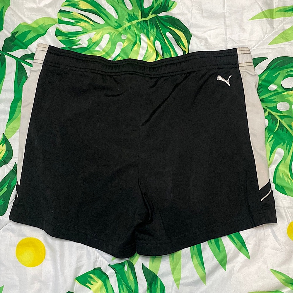 Large Black Puma Shorts